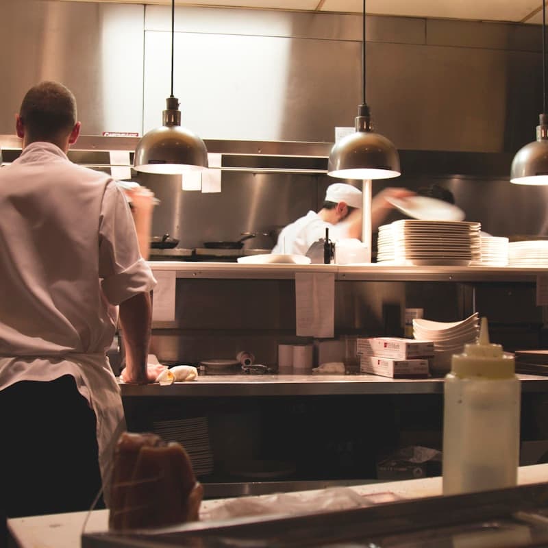 Eksempel på matinnhold publisert for et serveringssted